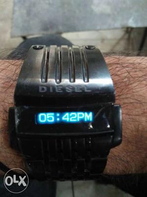 Black Diesel Digital Watch
