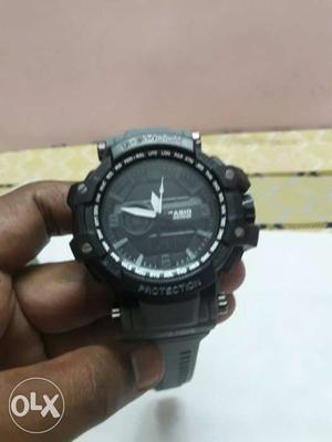 Black G-Shock Casio Digital Chronograph Watch