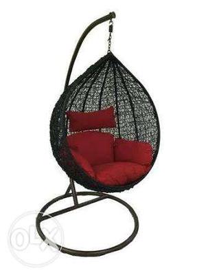Brown Hanging Egg Chair new volsel