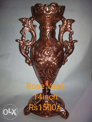 Brown Rose Vase