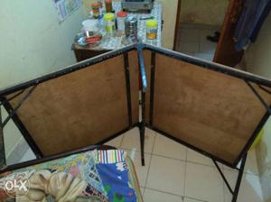 Folding bed good condition thick 4 layer ply fixed price