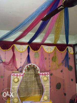 Ganpati Hut decoration