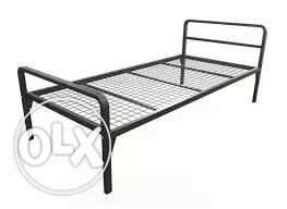 Heary iron bed... Detachable foot and bed side...