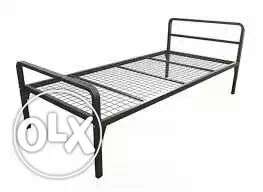 Heary iron beds.. Foot and head set can be
