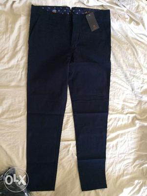Ifazone blue formal pants size 34