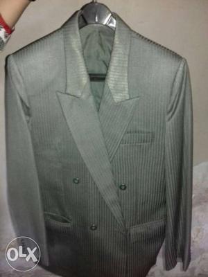Men's Gray Formal Coat