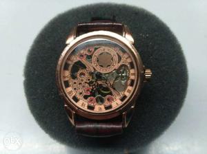 Mont Blanc imported bronze color wrist watch