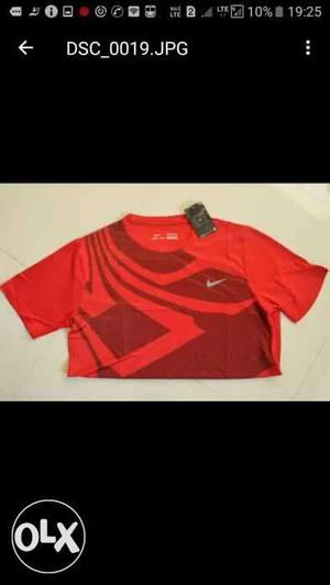Red Nike T-shirt