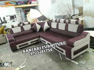 Sofa comes with seven years warranty and used