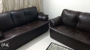 Sofa set 3+2+2 Free two ottomen and a center