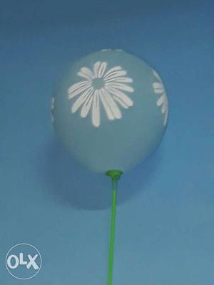 Teal And Green Balloon