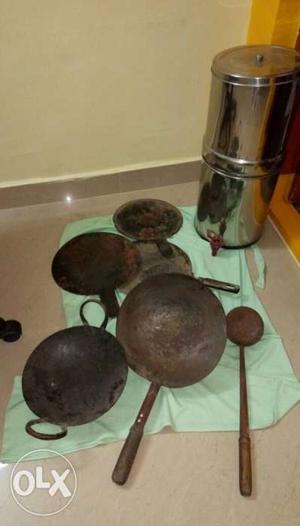 Three Black Woks