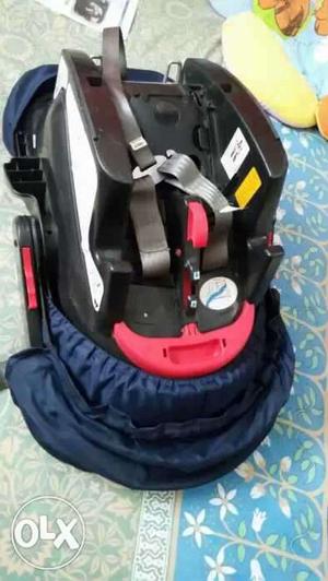 Toddler's Blue And Black Car Seat