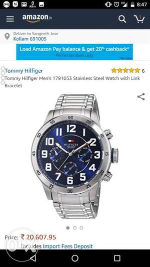 Unused Tommy Hilfiger watch bought from UK It is