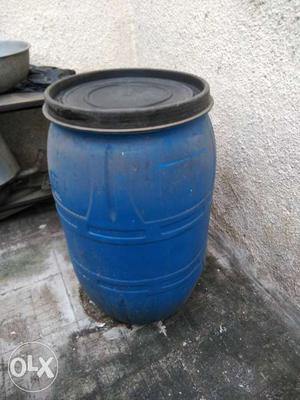 Unusued Water stoarage plastic drum 50 ltrs