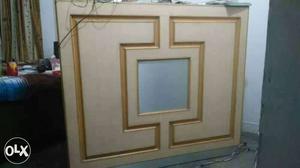 White And Brown Wooden Picture Frame