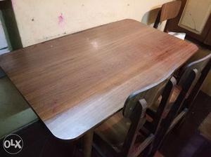 Wooden Dining table - 4 seater