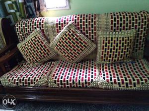 ) seater sofa with table.