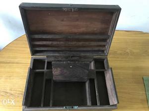 Antique rose wood gold storage 90 years old