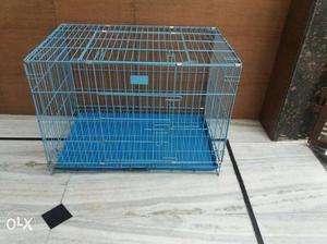 Brand new Metal Dog Cage or Pinjra with tray
