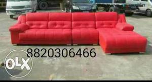 Brand new red sectional sofa