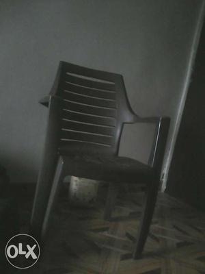Brown Plastic Monobloc Chair