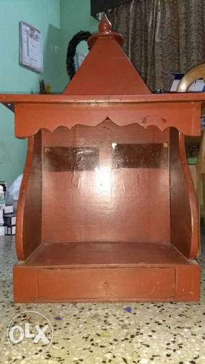 Brown Pure Wooden Temple for sale!
