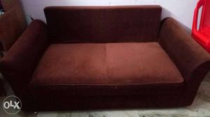 Chocolate brown colour sofas(3+2+2) seaters