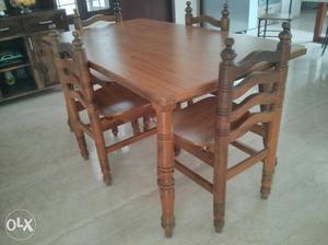 Dining table 4 seater. solid wood.