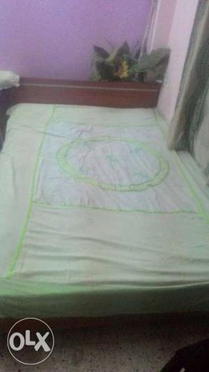 Double bed in good condition with matters,without