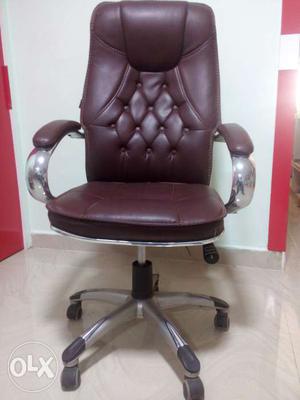 Executive revolveing leather chair just one month
