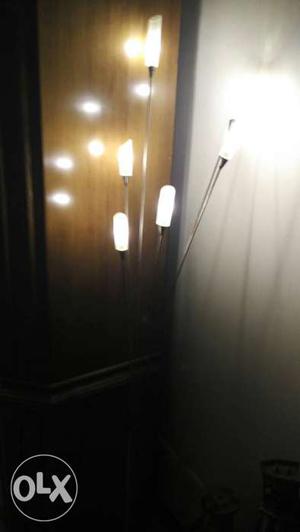 Imported floor lamp with 6 lights.