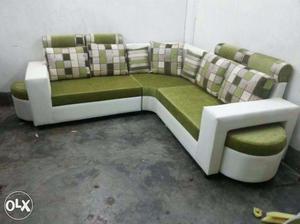 L type sofa new... very good condition.