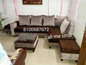 New l shape sofa sets at cost rate