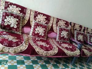 Only sofa cover and cushion sell only one month