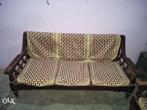 Sofa Set with strong wood