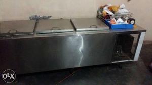 Stainless Steel Credenza