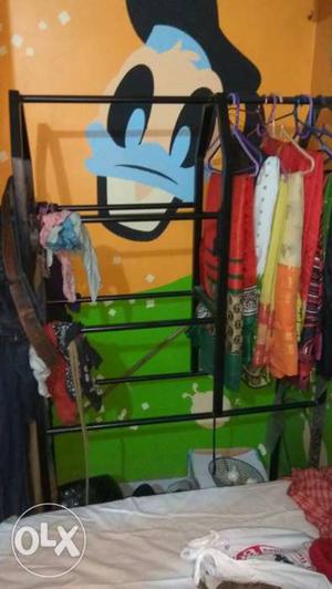 Wrought iron dressing rack good condition