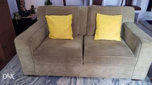 2 seater plush sofa from Pure Home Living in