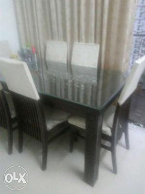 6 seater. pure wood Dining table
