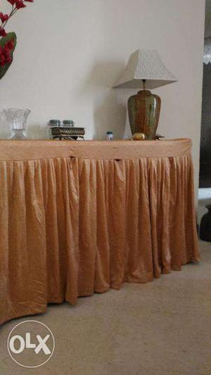 8 Metres Golden Frill for Table