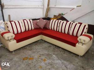 Affordable price corner L type sofa.