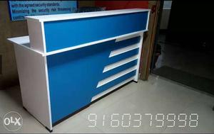 Cash Counters, Reception desk/tables available at very