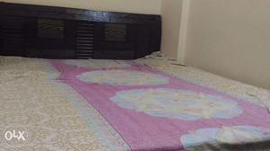 Double bed 6X5 (6 month old only)for URGENT SALE WITH
