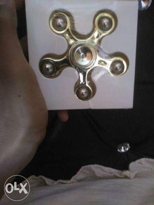 Gold Plated metal Hand Spinner Package