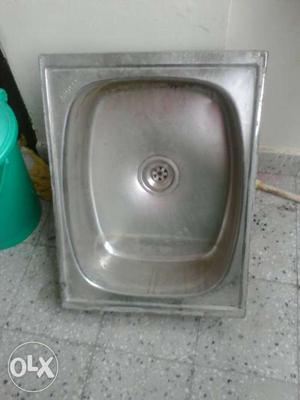 Gray Metallic Sink