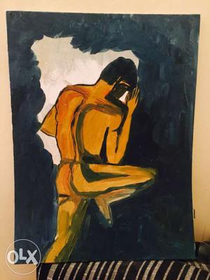 Man with a hope. Painted by me