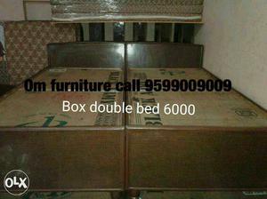 New 6×6 box double bed  & all size beds n