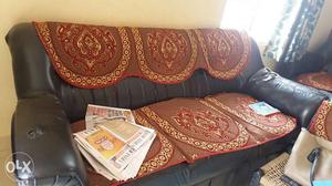 Old used king size sofa