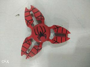 Red And Black Spider Hand Spinner